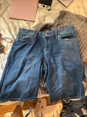 Rewash Blue Denim Jean Shorts
